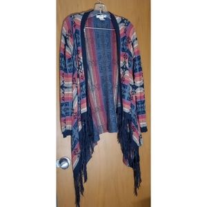 Boho style cardigan